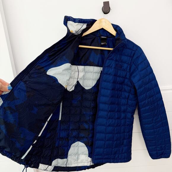 Women’s The North Face Thermoball Eco Quilted Puffer Jacket Coat Medium M - Picture 5 of 11